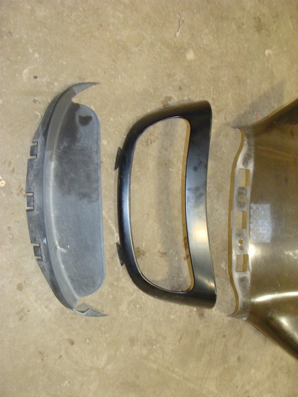 2003 SKI DOO 600 R Legend E zx chassis windshield headlight bezel wind shield