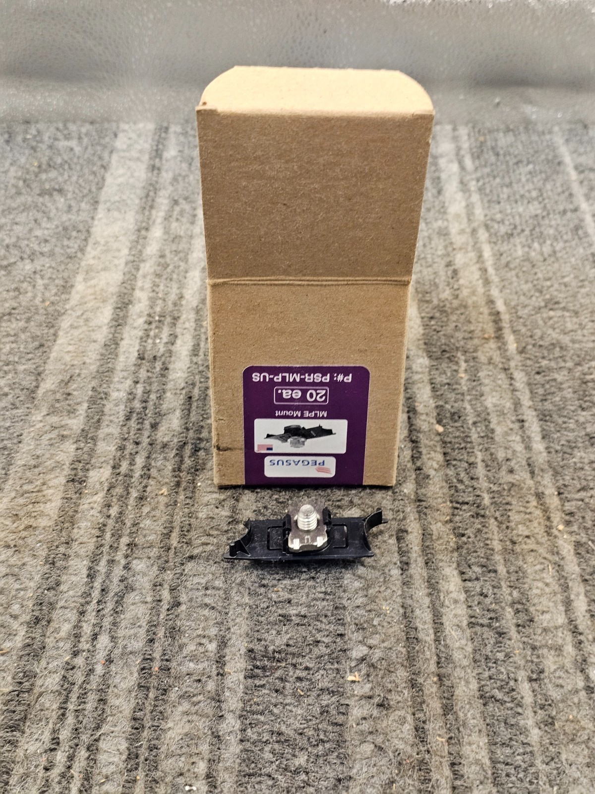 (QTY 20) Pegasus Solar PSR-MLP-US Module Level Power Electronic (MLPE) Mount
