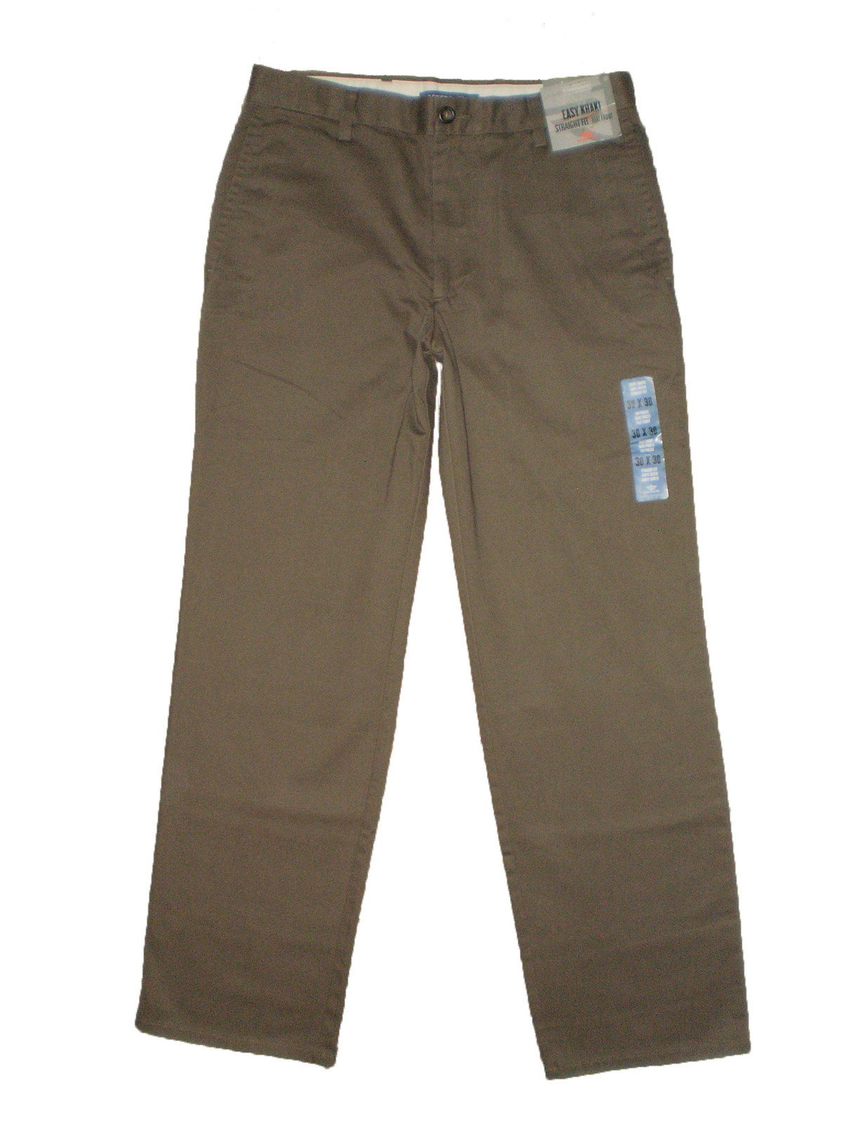 Dockers Easy Khaki D2 Straight Fit Flat Front Pant Fig Taupe Size 30 34 New $50