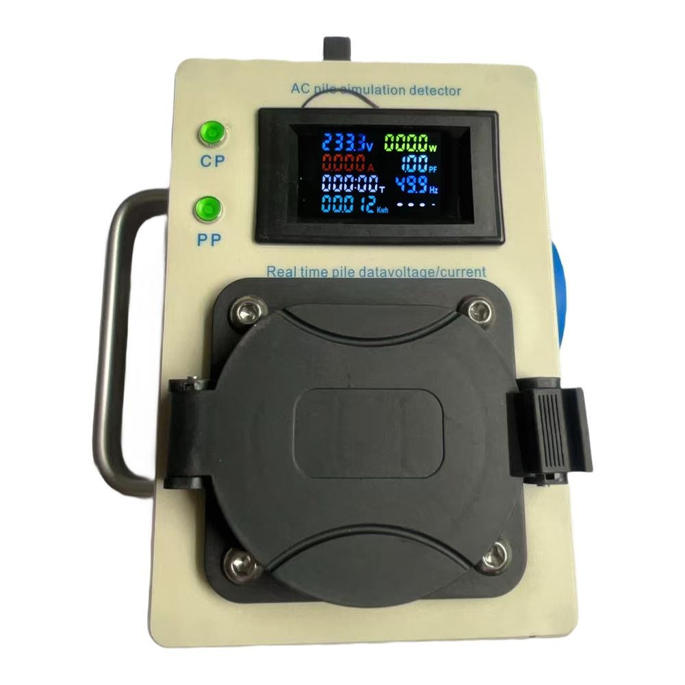 AC Charging Pile Simulation Tester for Electric Vehicle Charging Socket Testing