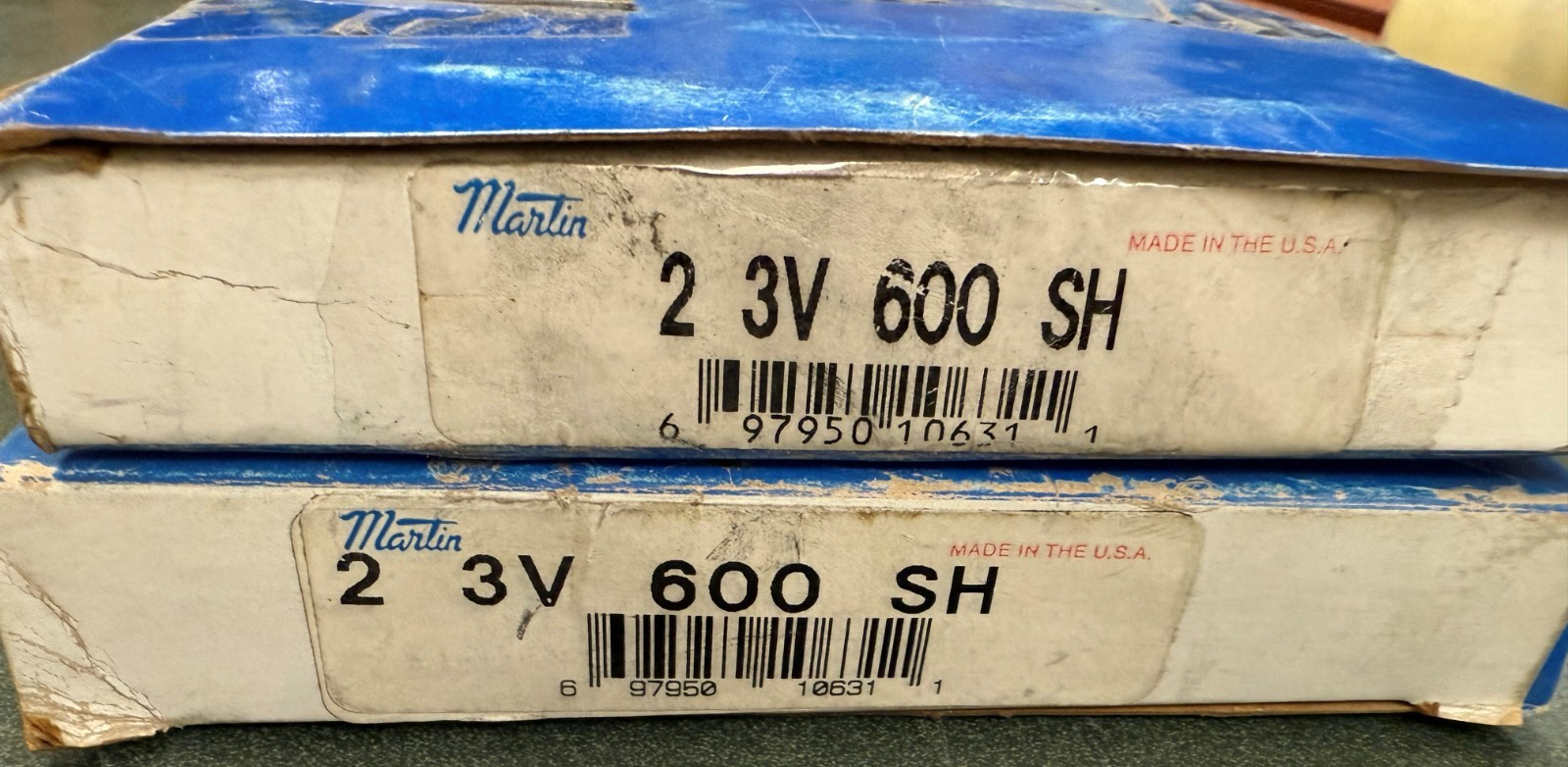 MARTIN 2 3V 600 SH  HI-CAP SHEAVE - F BUSHING AND SMALLER
