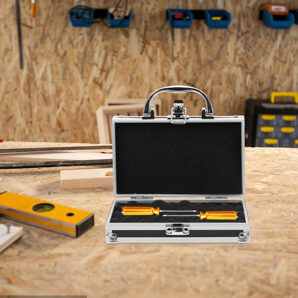 Small Aluminium Alloy Toolbox Organizer Multi Function Tool Storage
