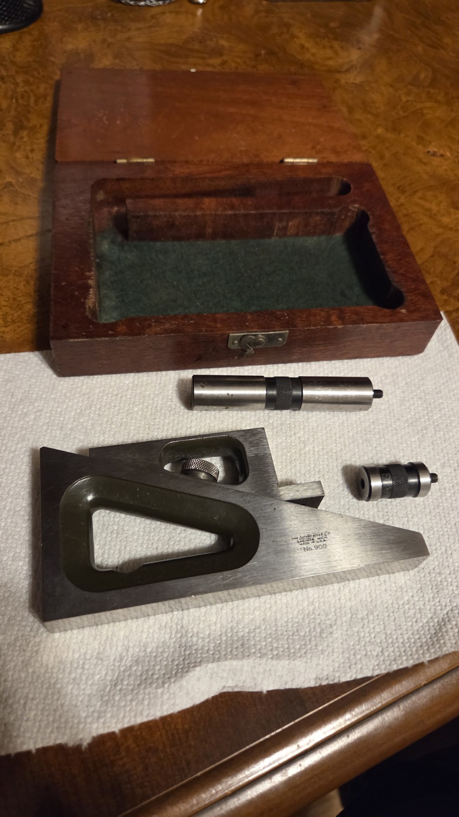 The Lufkin Co No.900 Machining Tool Vintage In  Box