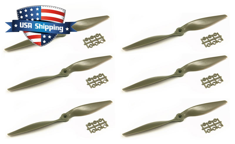 6 Pcs Gemfan 11 X 7 1170 APC Style High Efficiency Electric Prop for Airplanes