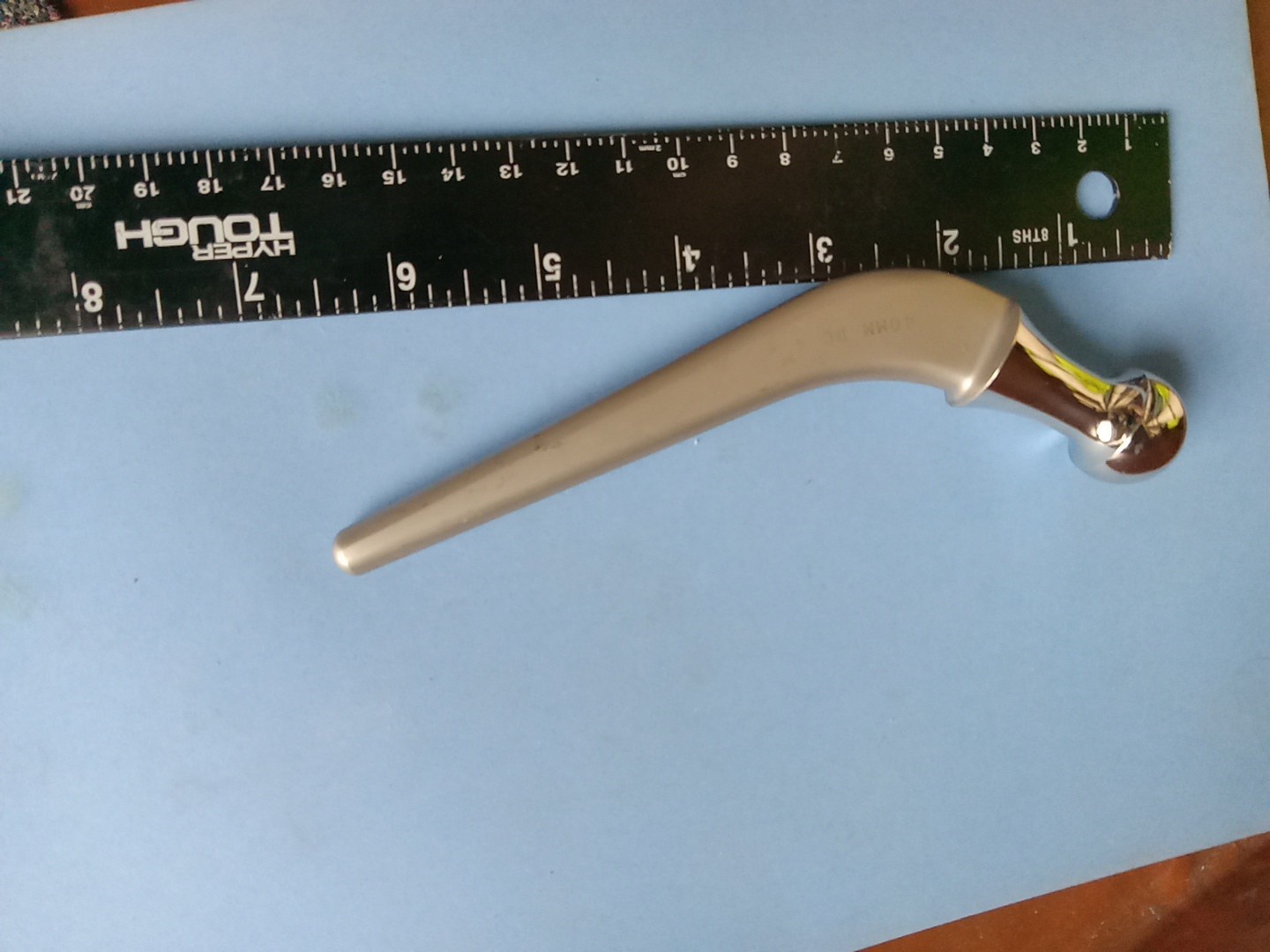 VINTAGE ARTIFICIAL HIP PROSTHESIS IMPLANT, NEVER USED, SAMPLE, NICE ODDITY