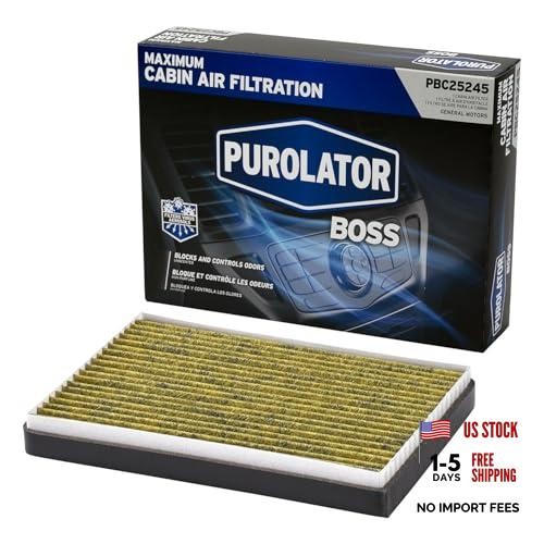 PBC25245 BOSS Premium Cabin Air Filter with Activated Carbon Compatible with