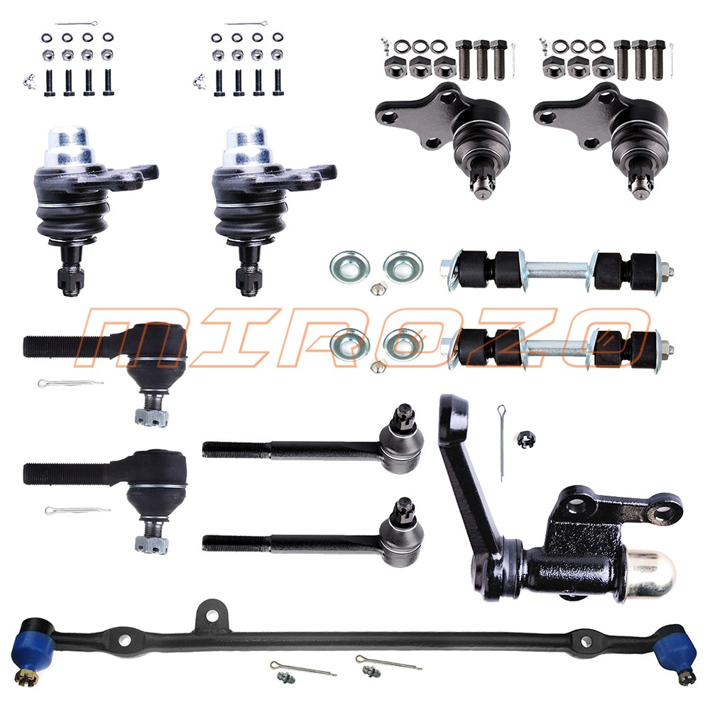 12x Front Tie Rod Ends Center Link Ball Joints For Toyota Pickup 2.4L 1989-1995