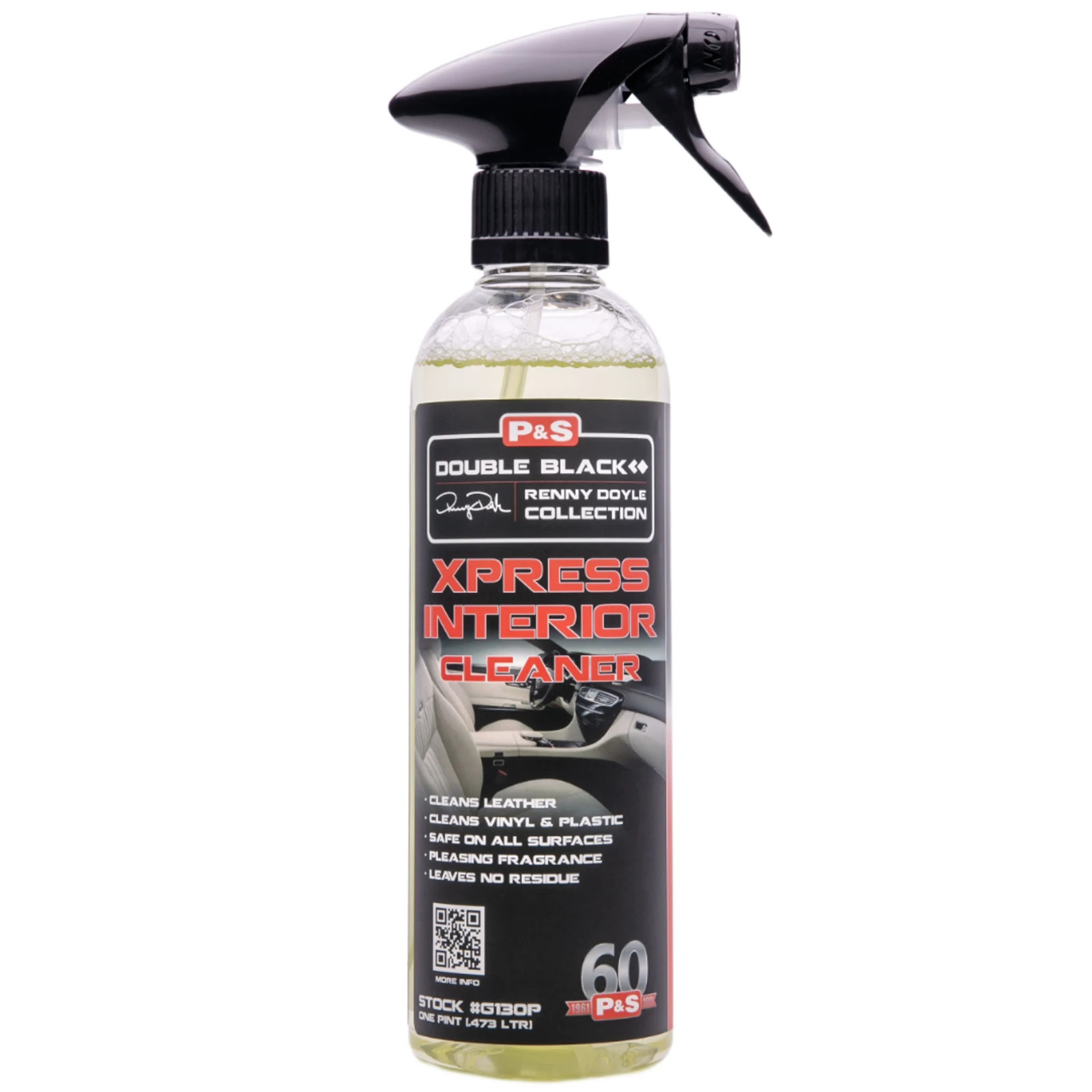 P&S Xpress Interior Cleaner - Leather Vinyl Plastic Cleaner 16 Fl Oz (Pack of 1)