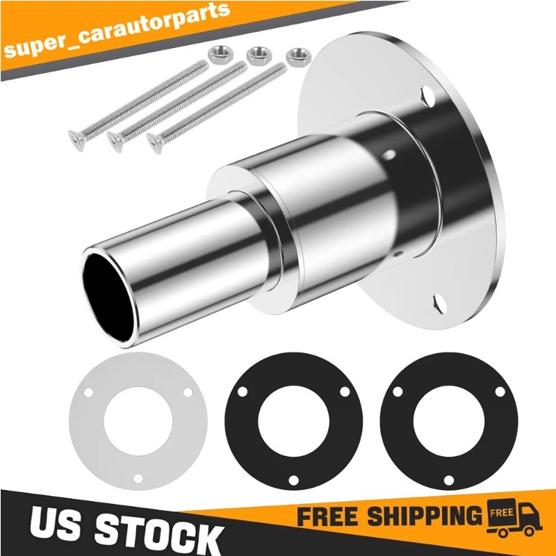 Thru Hull Exhaust Skin Fitting Tube Pipe Air-Diesel Heater 24mm For Boat Car NEW