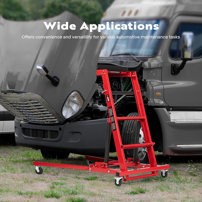 Automotive Topside Creeper 400LBS Adjustable 46"-71" Foldable Engine Creeper