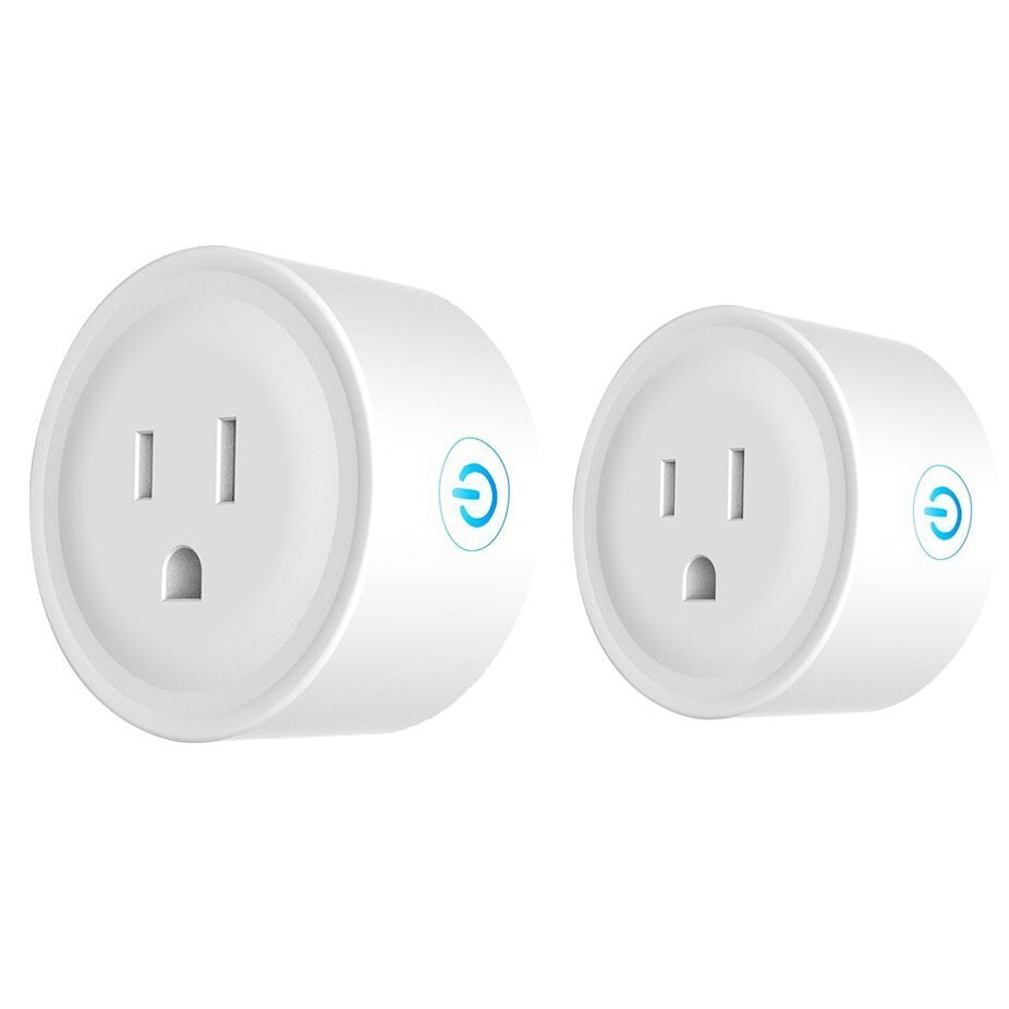 2 Pack Deco Gear Wi-Fi Smart Plugs (Compatible with Amazon Alexa & Google Home)