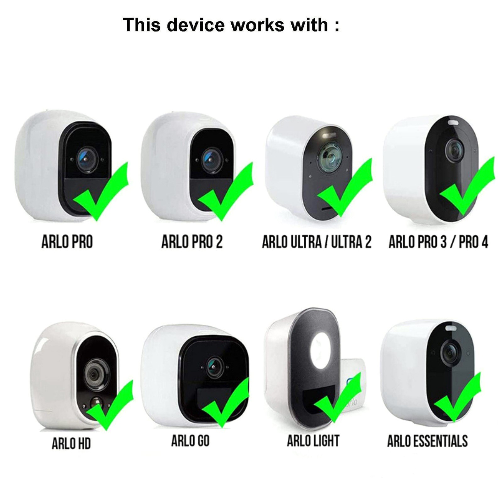 3 Set Security Wall Holder Mount For Arlo/For Arlo Pro1/2 Camera Smart Home