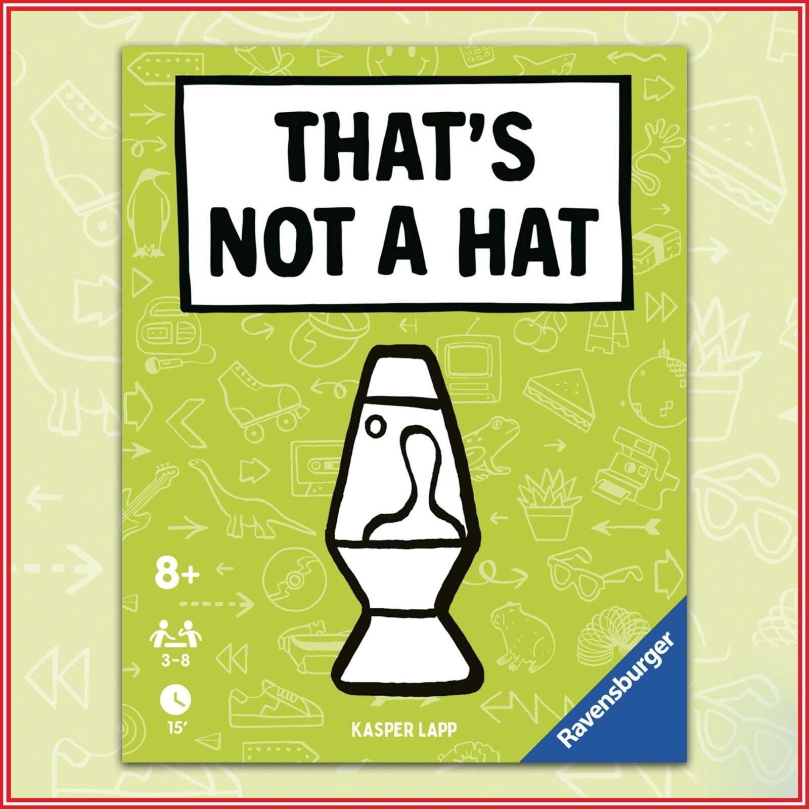 That's Not a Hat Ravensburger Pop Culture Family Party Board Game