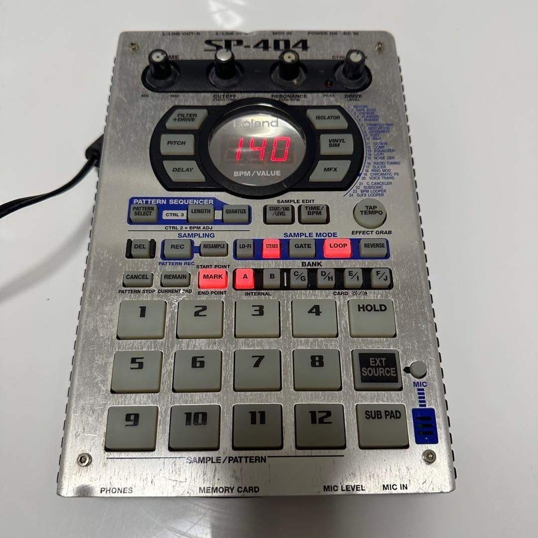 USED Roland SP-404 Sampler Machine Music Sound Effector Drum Japan