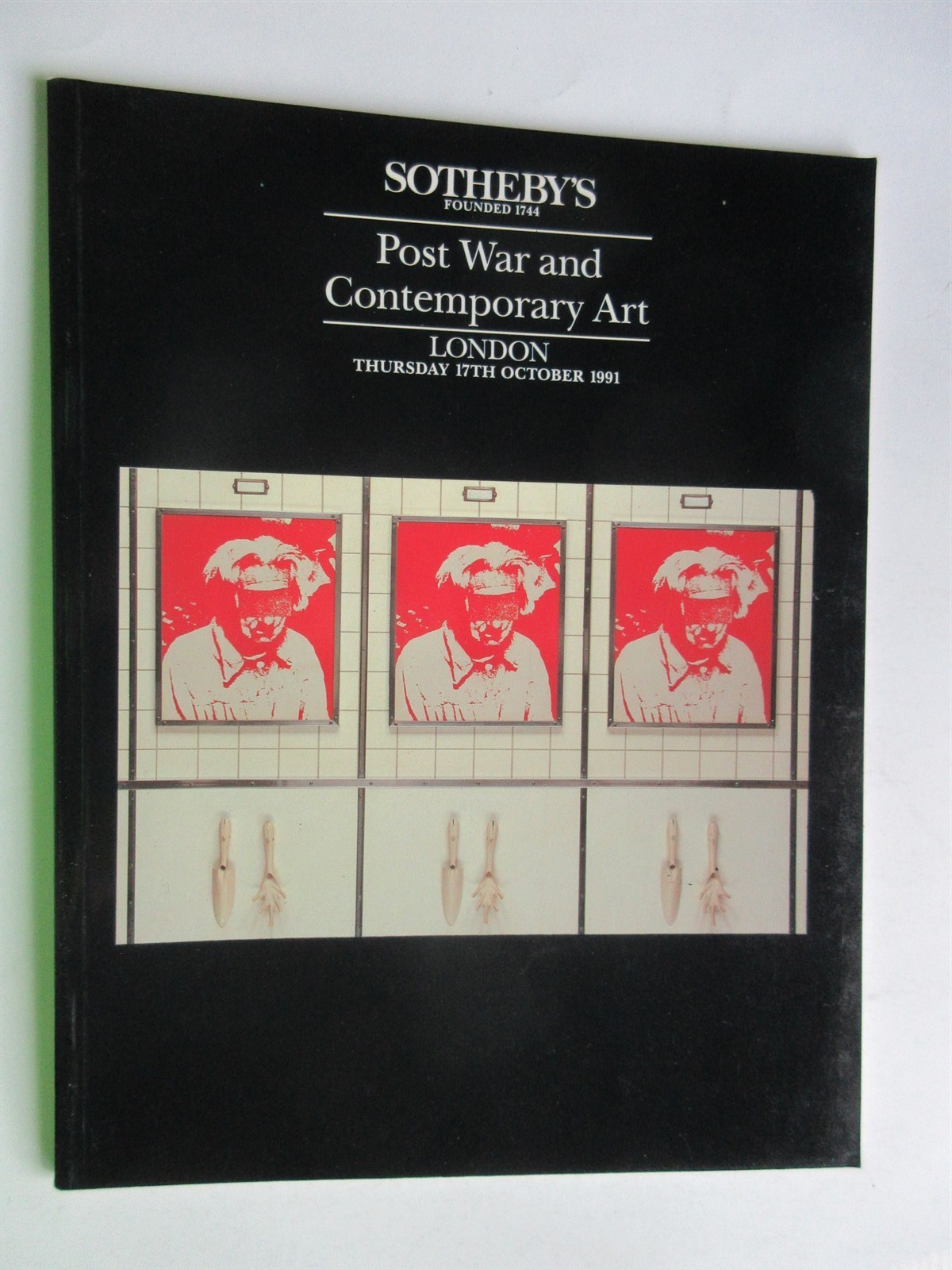 Sotheby's Post War & Contemporary Art Catalog October 17 1991 London
