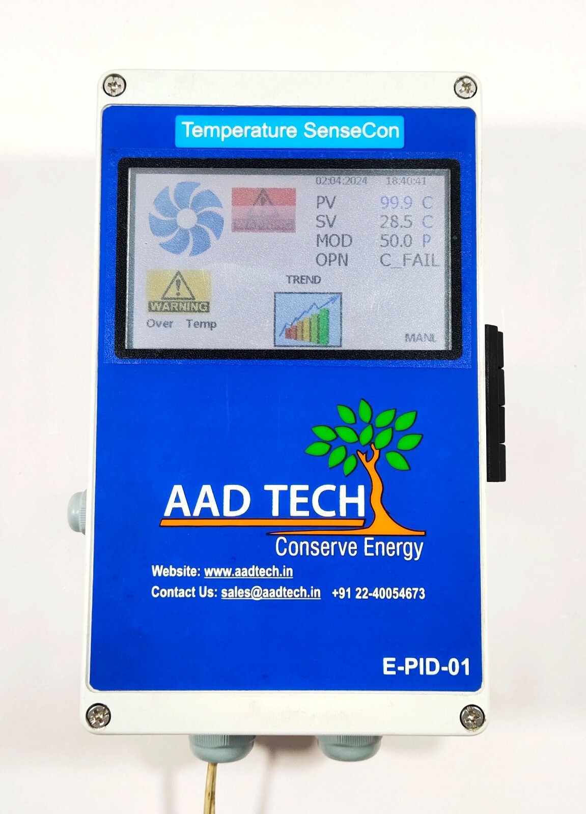 AADTECH CONSERVE ENERGY E-PID-01 TEMPERATURE SENSECON MODULE