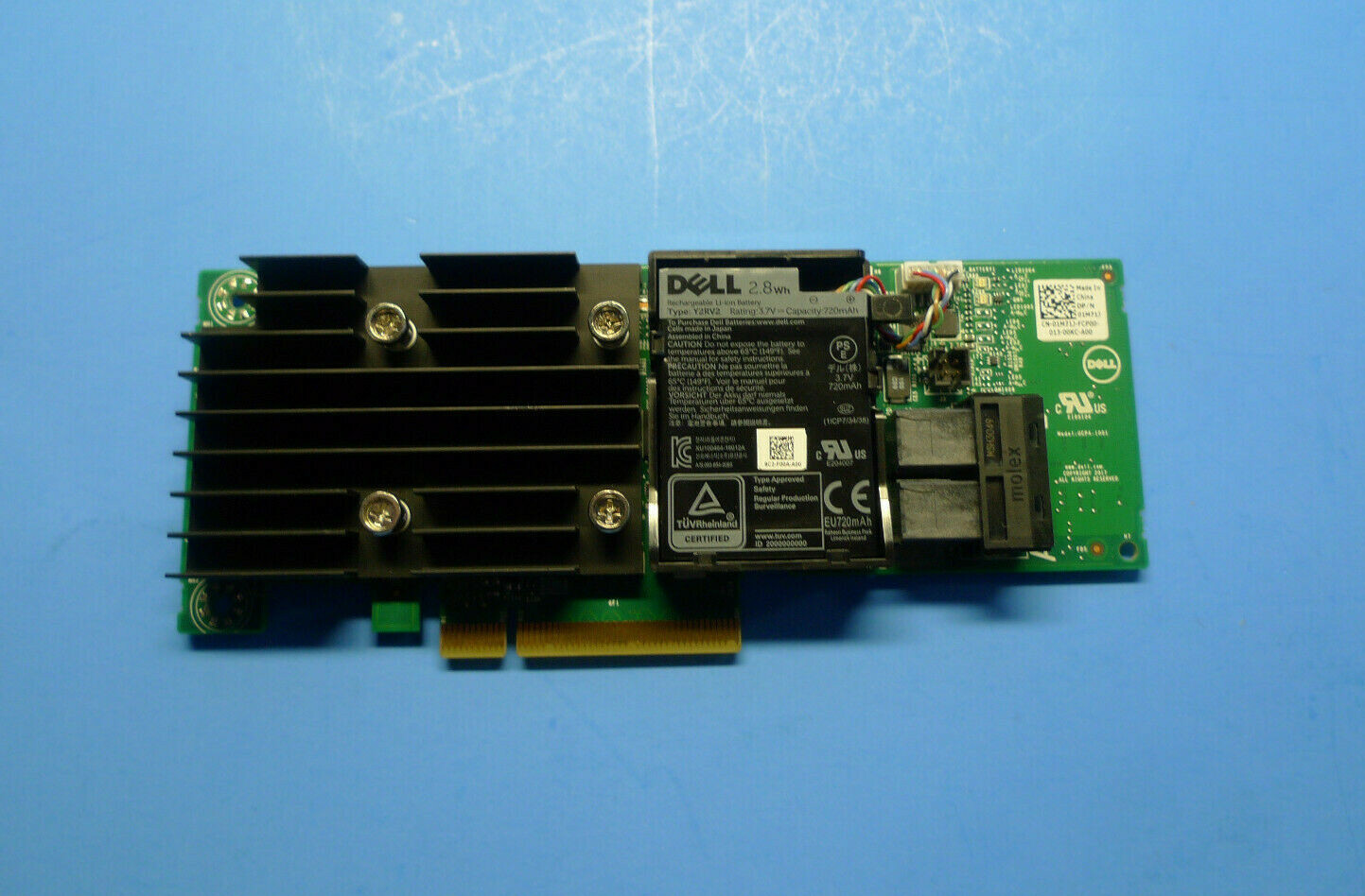 Genuine Dell Perc H740P 8GB NV Cache PCI-E Raid Controller Card 1M71J