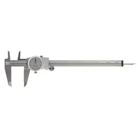 Tesa Brown & Sharpe 599-579-8-1 Dial Caliper, Range 0 To 8In, Jaw 1.9In