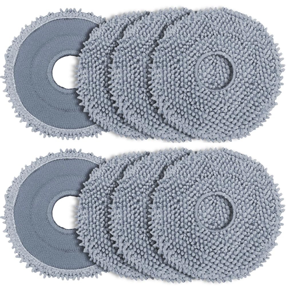 8 Pack Mop Pads for Roborock QV 35A/Qrevo S/Q Revo/Qrevo Pro/Qrevo Plus/Qrevo...