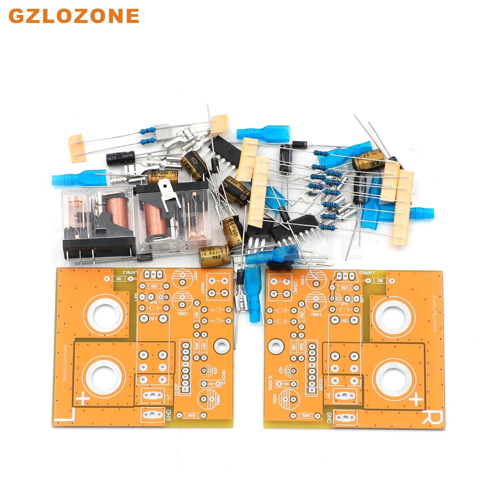 One pair split type UPC1237 Speaker protection KIT for amplifier DIY (B6-2)