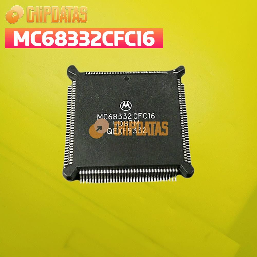 1PCS MOTOROLA New MC68332CFC16 QFP 32-Bit Modular Microprocessor