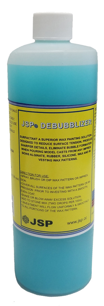 Dental Lab DeBubblizer-Surfactant   JSP® 16 OZ 473mL ( de153)