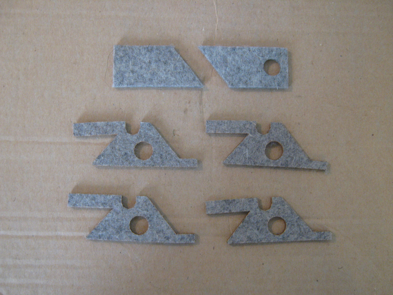 Felt Way Wiper Kit for Bridgeport Mill Milling Set