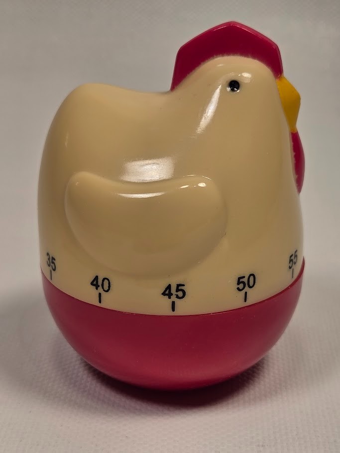 Retro Mechanical Chicken Hen Kitchen Timer  (SD2)