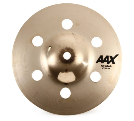 Sabian AAX 8" Air Splash Cymbal/Brand New/Brilliant Finish/Model # 20805XAB