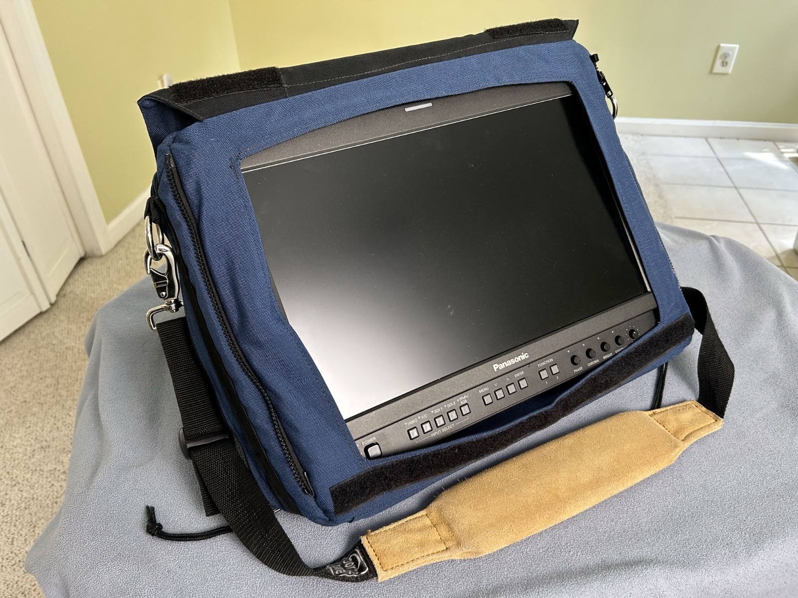 Panasonic BT-LH1700W 17" Broadcast Field Monitor Kit – PortaBrace Cases + Stand