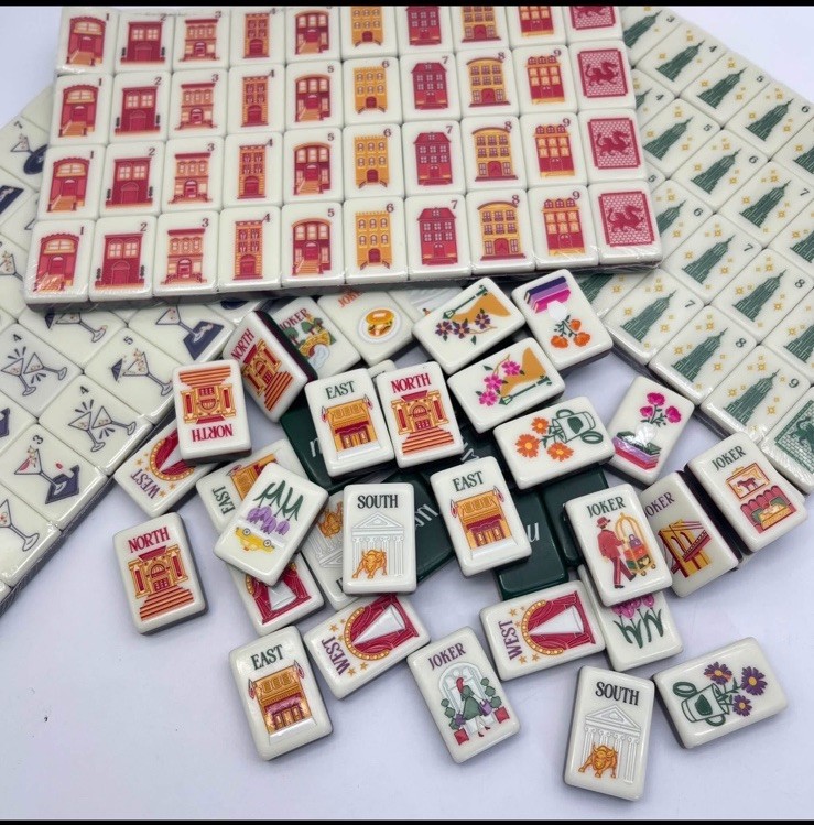 Empire State Of Mahj Inspired American Mahjong Tiles