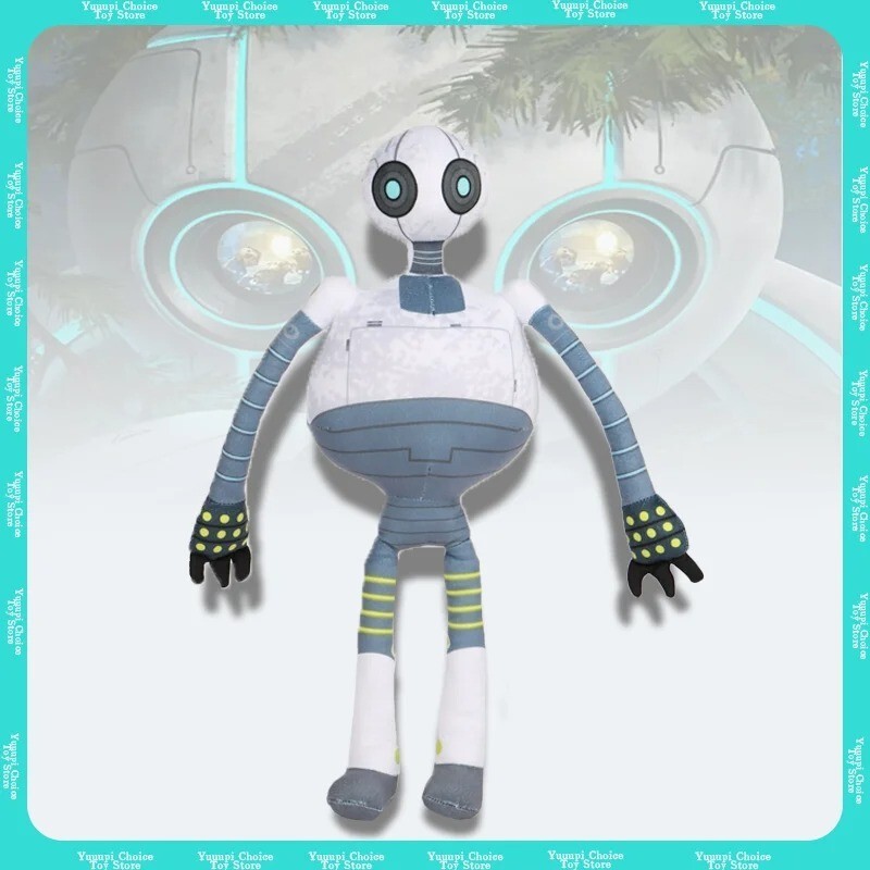 16in The Wild Robot Roz Figure Plush Doll Anime Movie Collection Toys Doll Gift