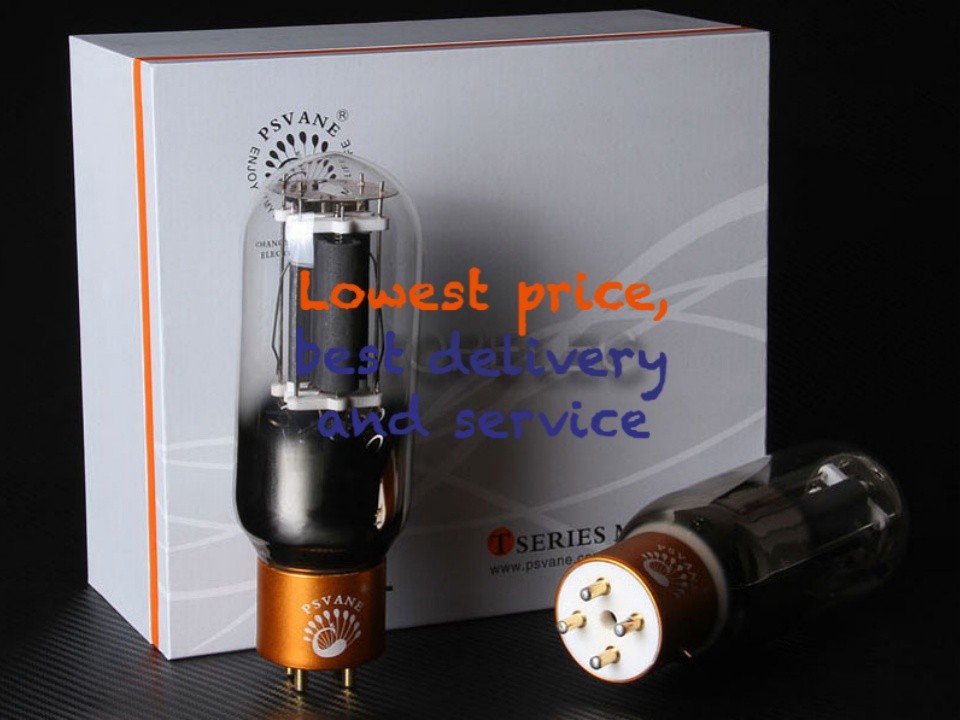 1 Matched Pair PSVANE 845-T Mark II Premium Grade Vacuum Tubes 845