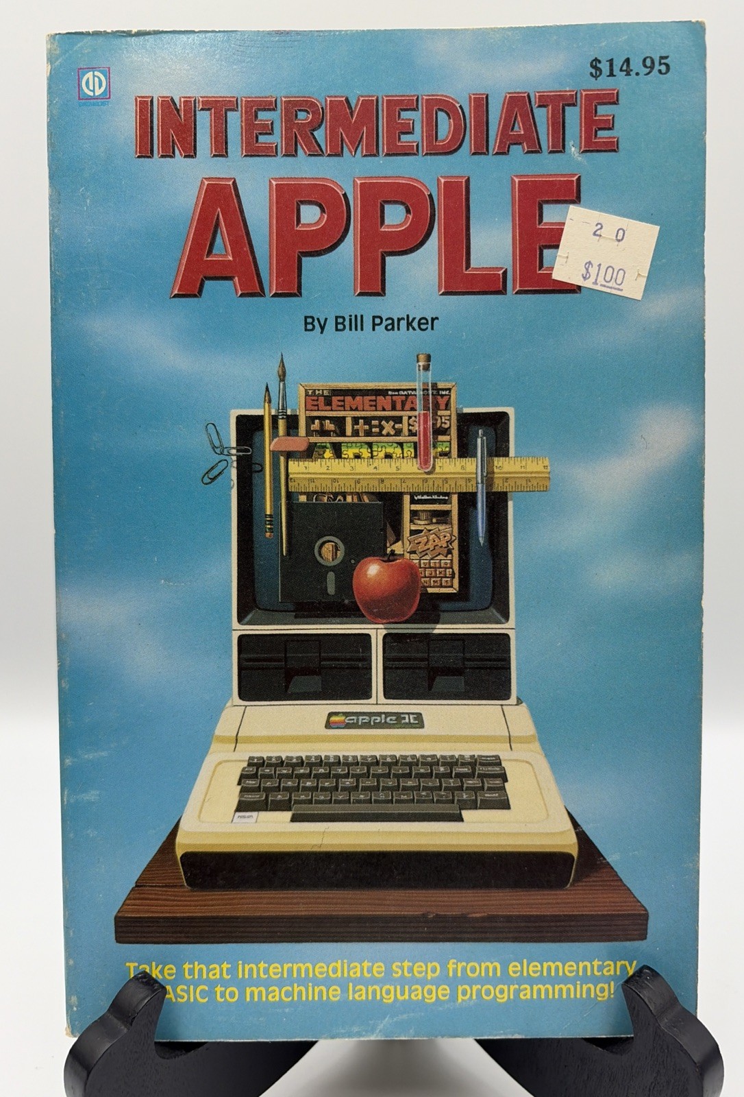 Intermediate Apple by Bill Parker 1984 for Basic Programmer Apple II Computer .