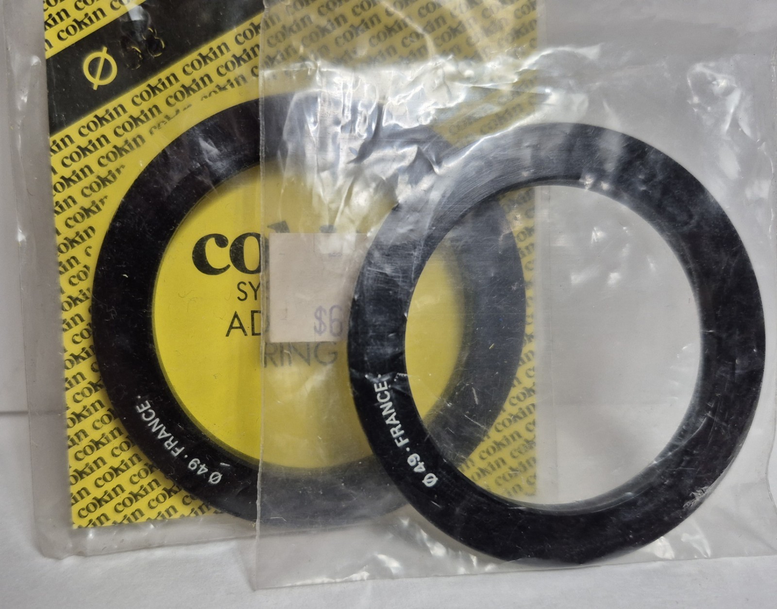 Lot of 2 COKIN SYSTEM A 49 MM ADAPTER RING CAMERA Filter System
