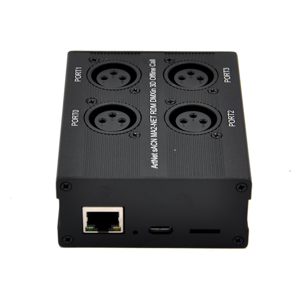 DMX512 Stage Light Controller 54 RGB Effects Support for ARTNET/SACN Protocols
