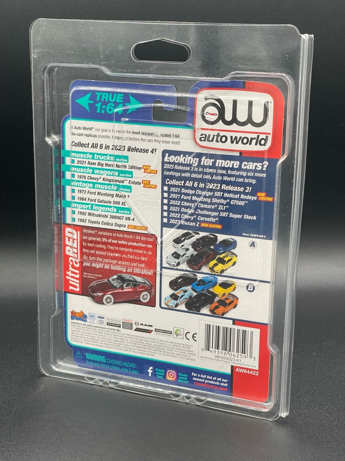 Diamond Protector 30 Johnny Lightning Auto World Diecast Protector Case