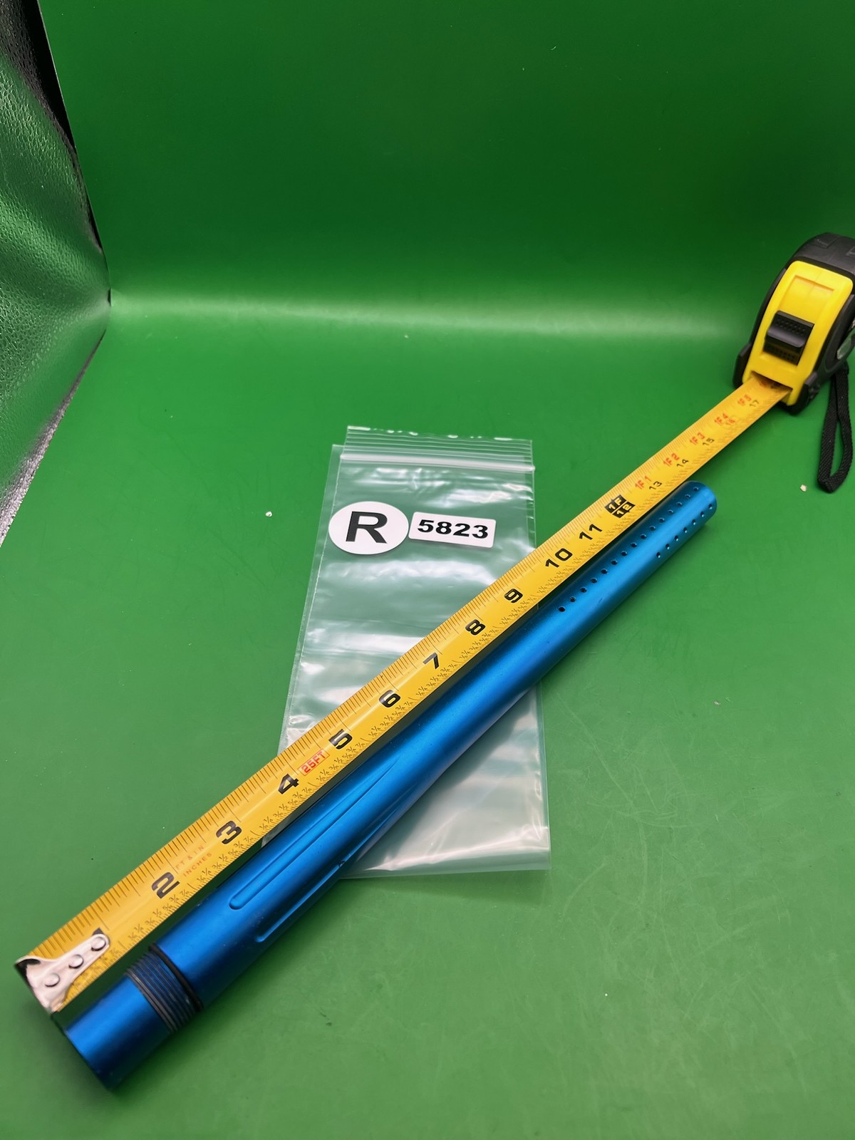 Stock Autococker Paintball Barrel 14" .689 Blue