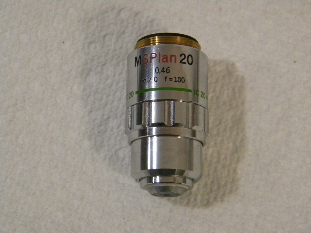 Olympus MSplan IC 20x Microscope Objective
