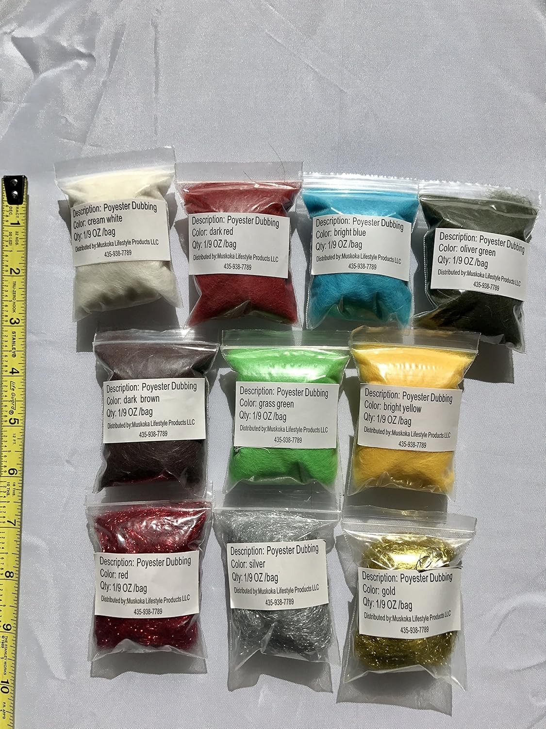 27-Piece Fly Tying Kit - Create Beautiful Flies with Assorted Materials