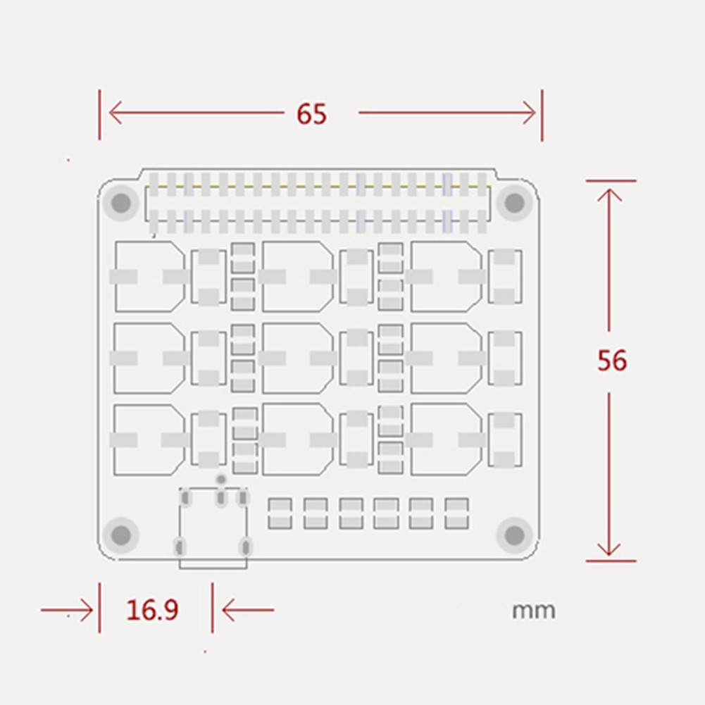 Purification Board for Audio Decoder Board HIFI Expansion Module6520