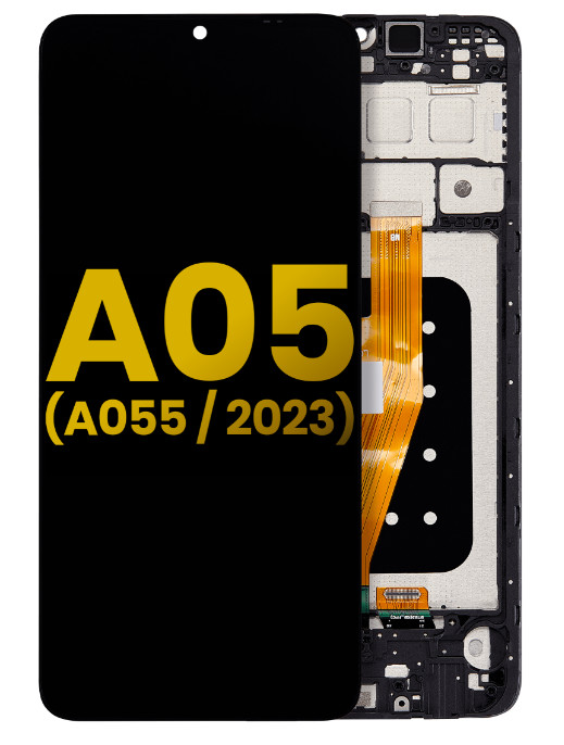 Original Samsung Galaxy A05 LCD Screen Replacement Display (A055/2023) W/Frame