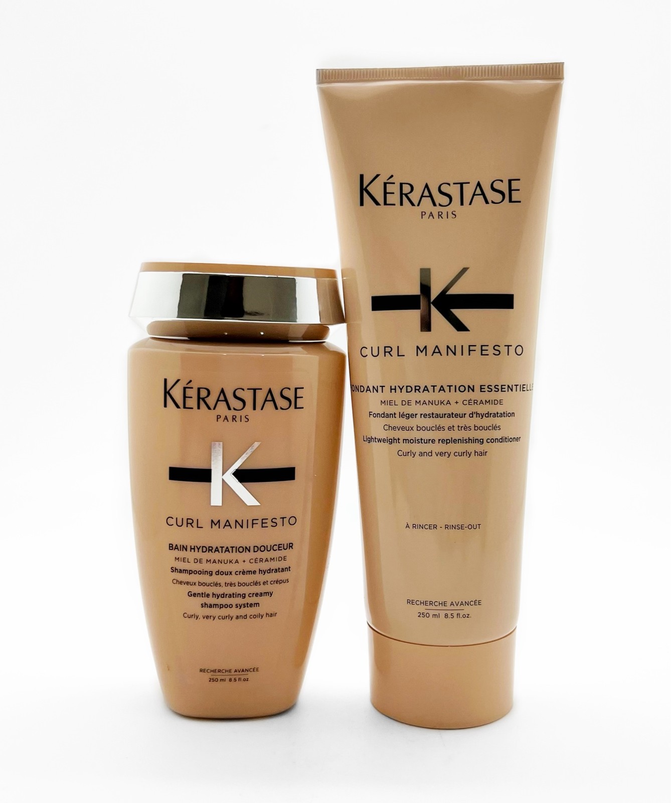 Kerastase Curl Manifesto Shampoo & Conditioner Duo for Curly Hair 8.5 oz  NEW!