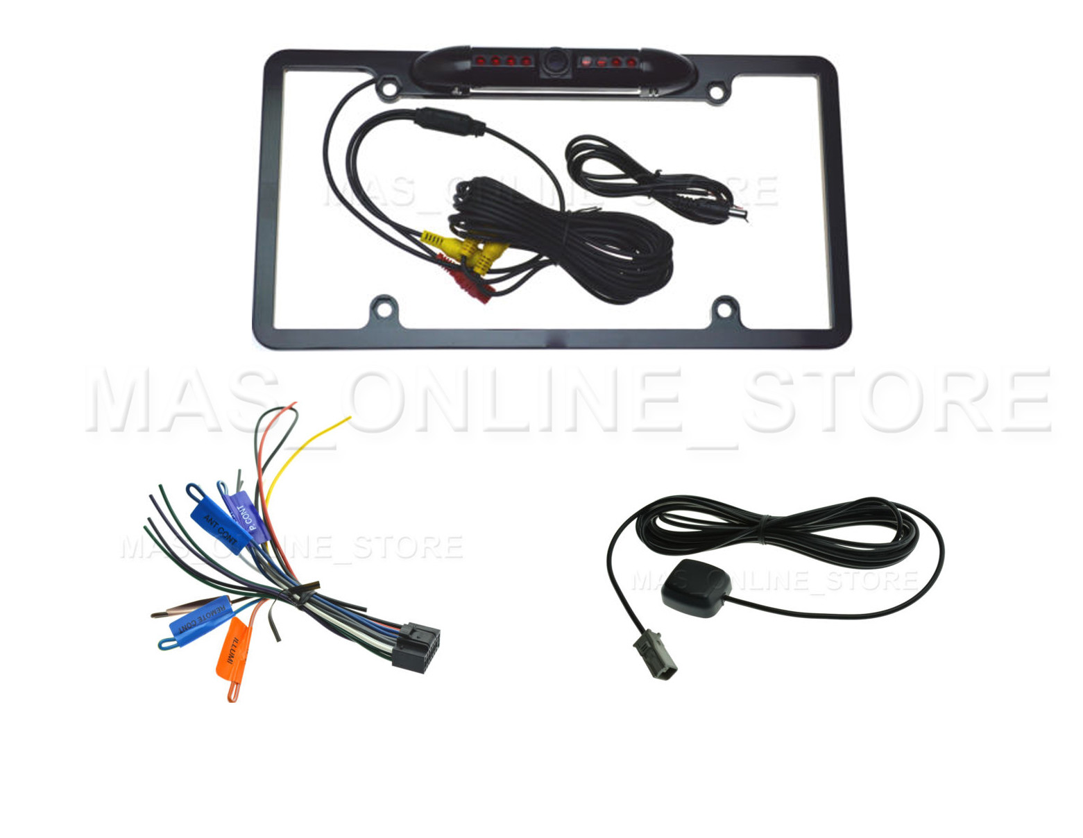 KENWOOD DNX-690HD DNX690HD REAR CAMERA GENUINE GPS ANTENNA & WIRE HARNESS