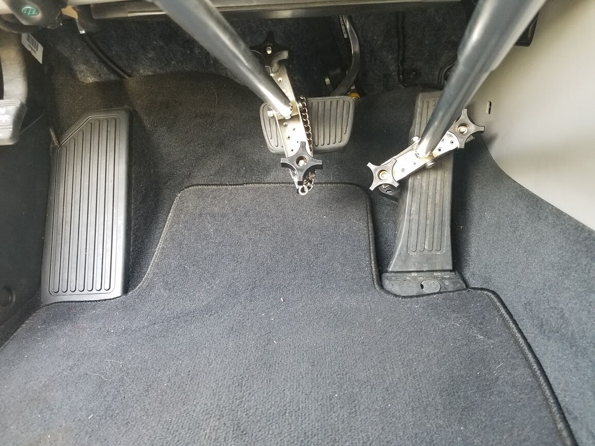 Driving Aids push handle/Thumb Controls, Automatic Cars. Disability/Handicapped