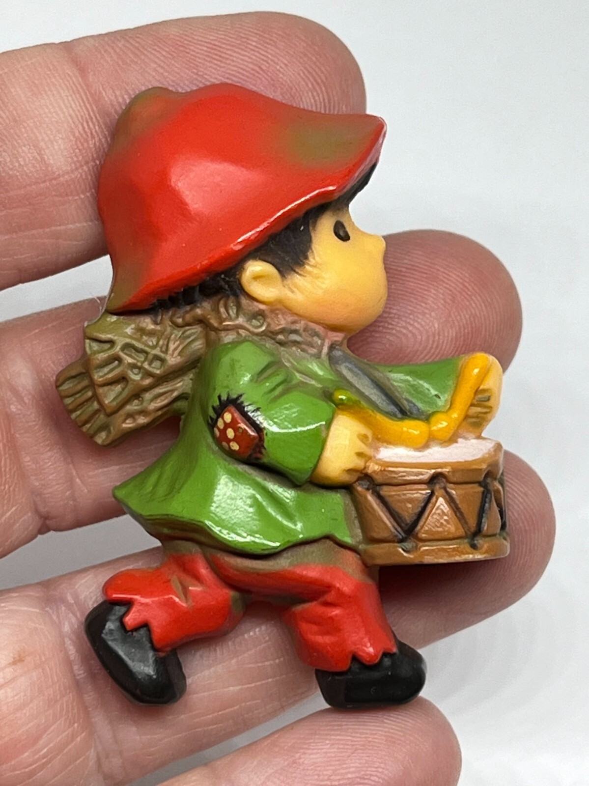 Vintage Hallmark Christmas Pin - Hummel Drummer Boy