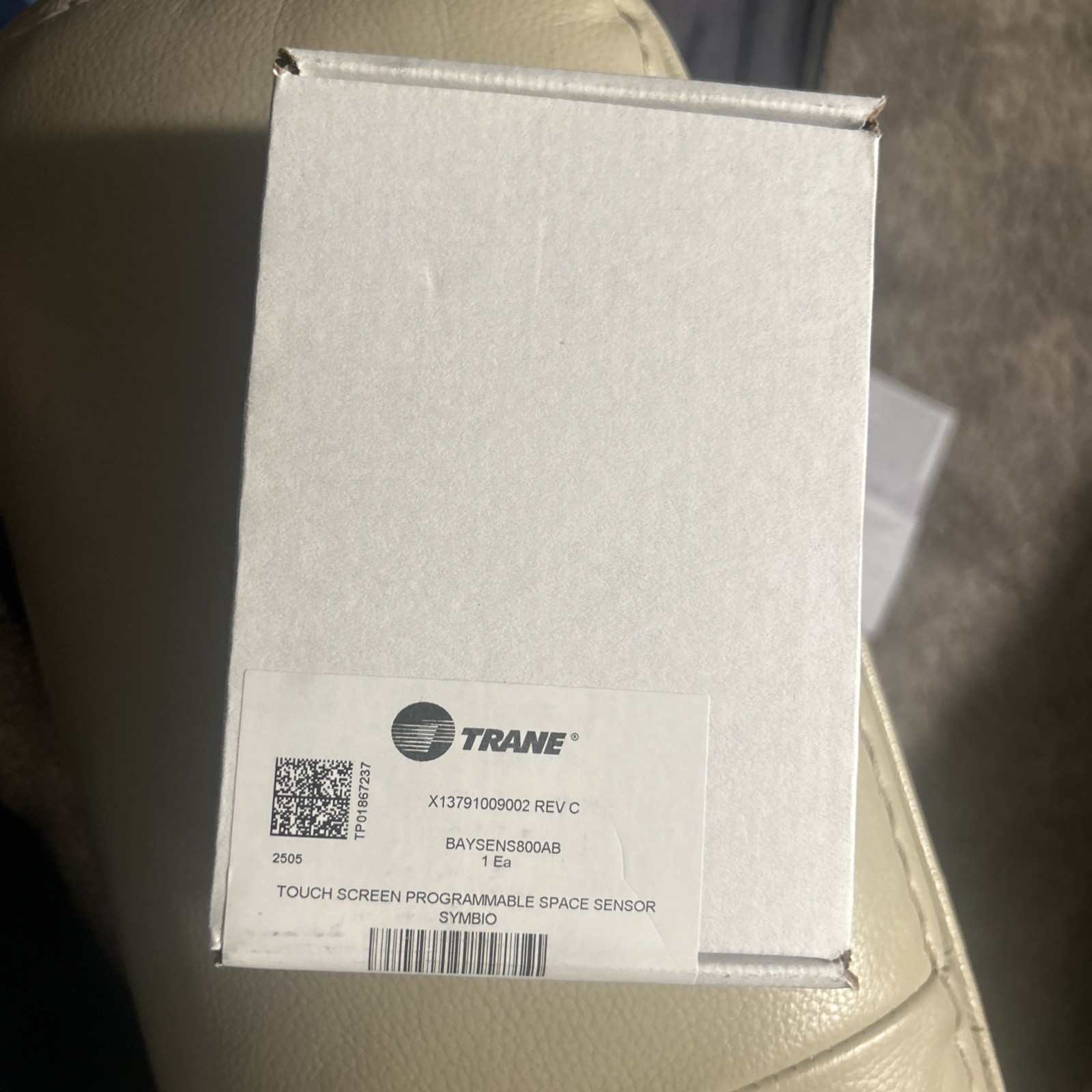 Trane Touch Screen Programmable Space Sensor Symbol BAYSENS800AB Sealed Box