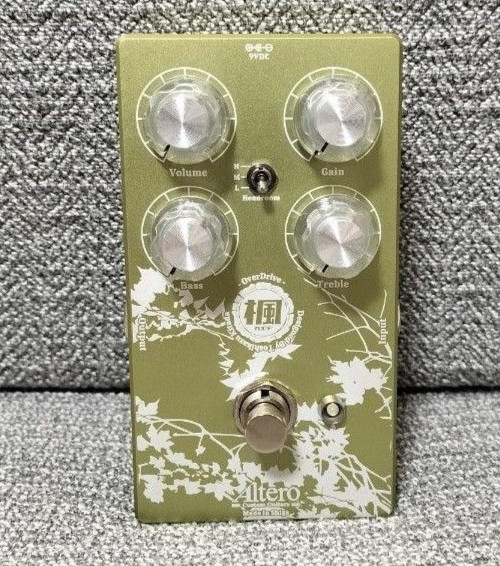 Altero Custom Guitars Kaede Maple Overdrive Guitar Effect Pedal from Japan