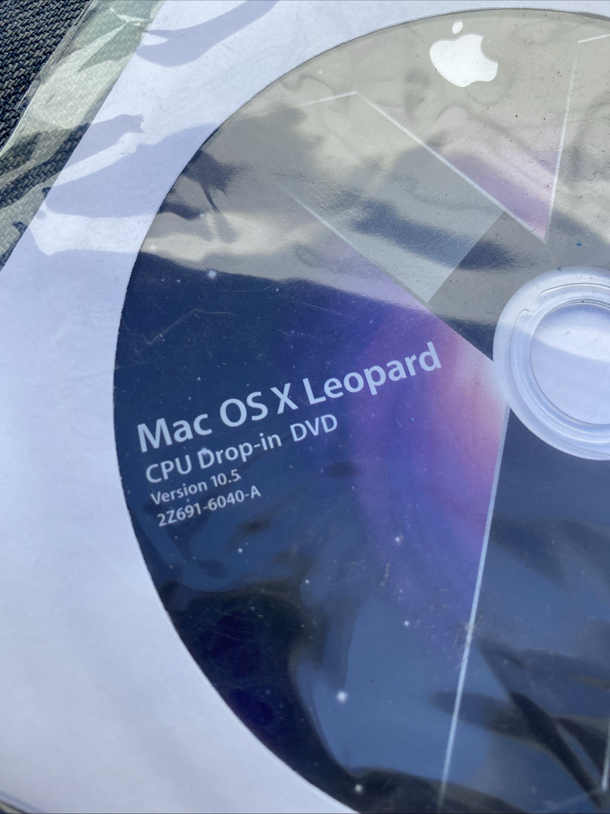 Apple Mac OS X Version 10.5 Leopard 2007 V9 NOS sealed Cpu Drop In Kit Only