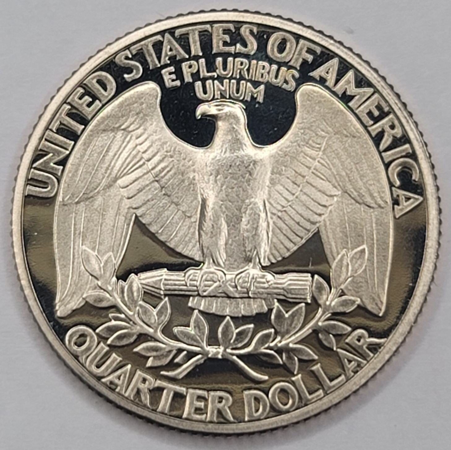 1986 S Gem Proof DCAM Washington Quarter - CN-Clad